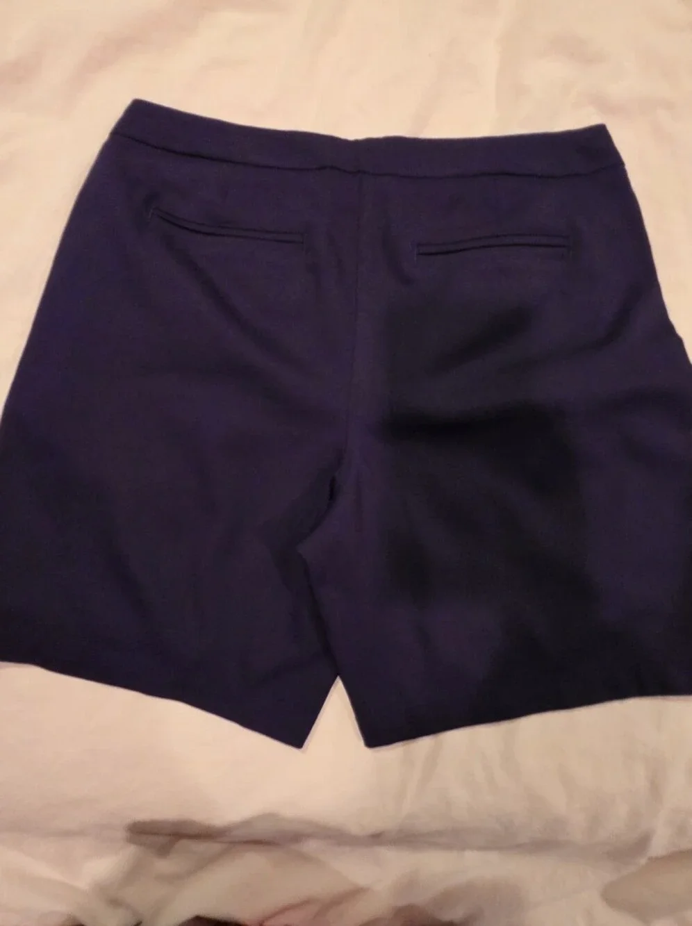 Tailored Women's Bermuda Shorts in Deep Purple